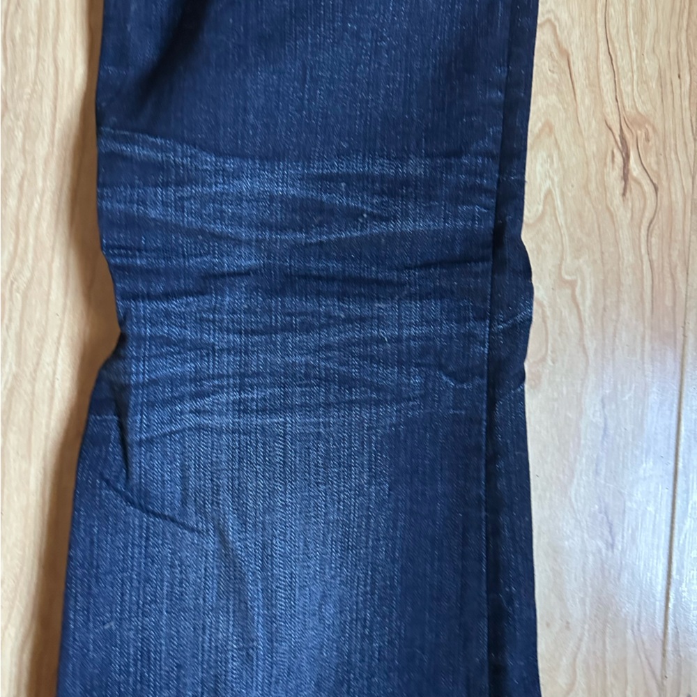 MEK DNM Dark Blue Denim Pants Embellished Pockets St Petersburg Boot Cut 32x34 - Picture 10 of 14